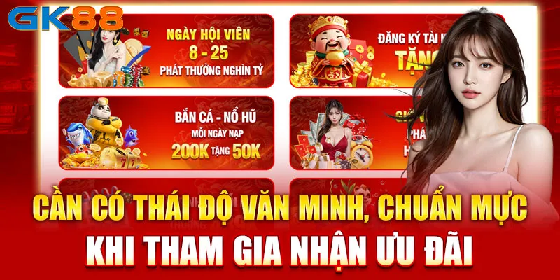 Cần có thái độ văn minh, chuẩn mực khi tham gia ưu đãi